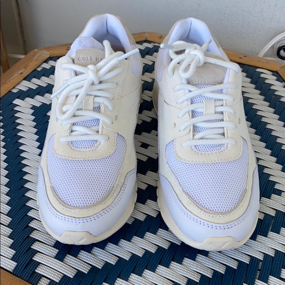 Cole Haan Grand Crosscourt LT Sneaker Cream/White